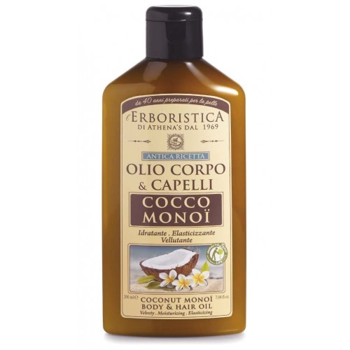 Erboristica Coconut Body & Hair Oil Saf Hindistan Cevizi ve Monoi Yağı